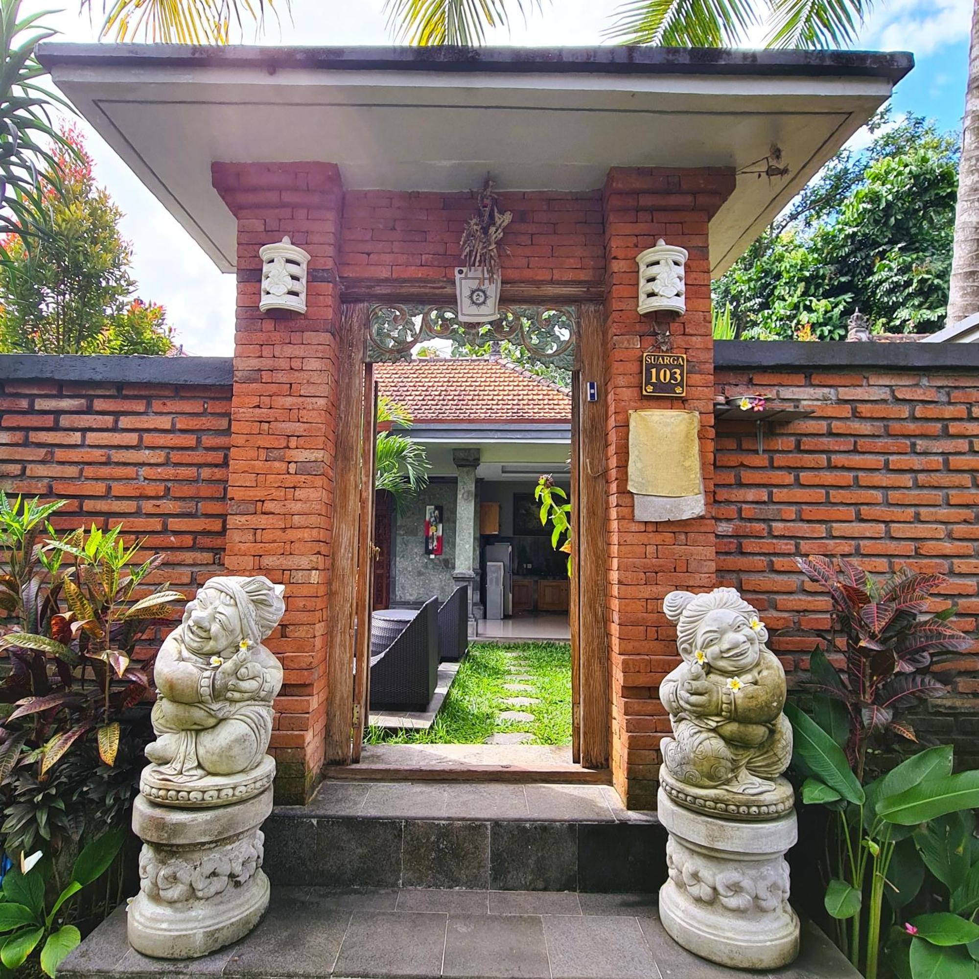 Ubud Suarga Private Pool Villa Esterno foto