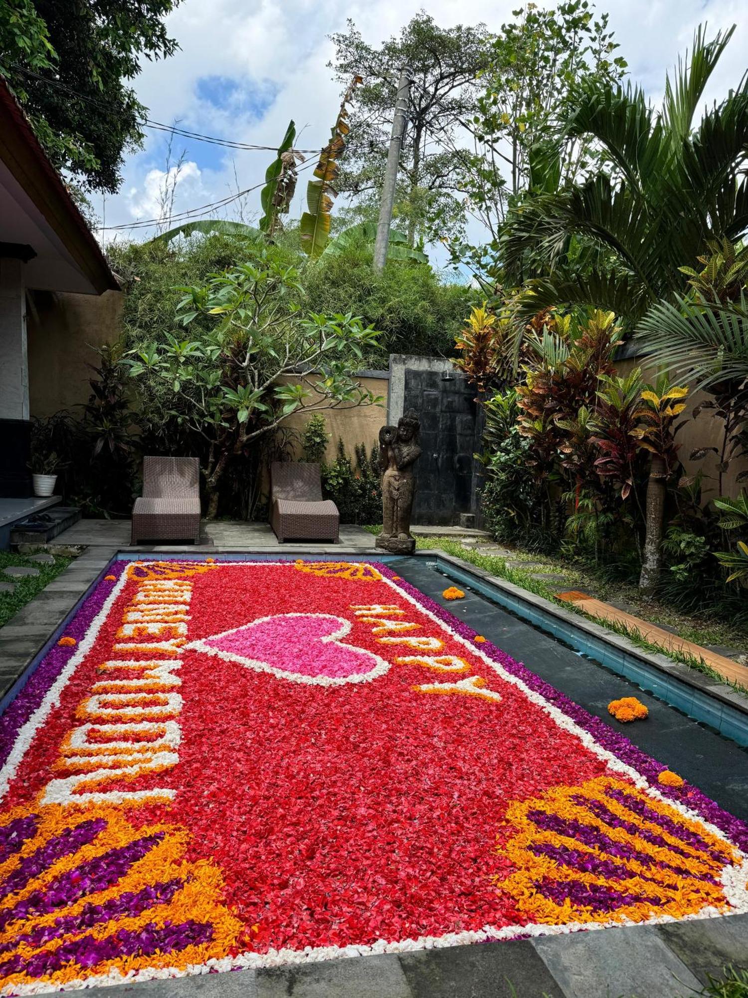 Ubud Suarga Private Pool Villa Esterno foto